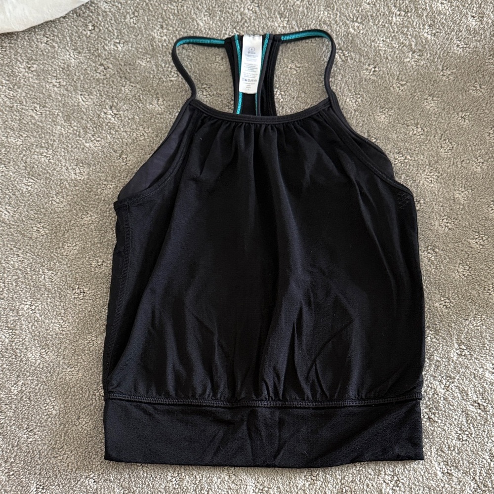 Ivivva Tank - black - girls size 6